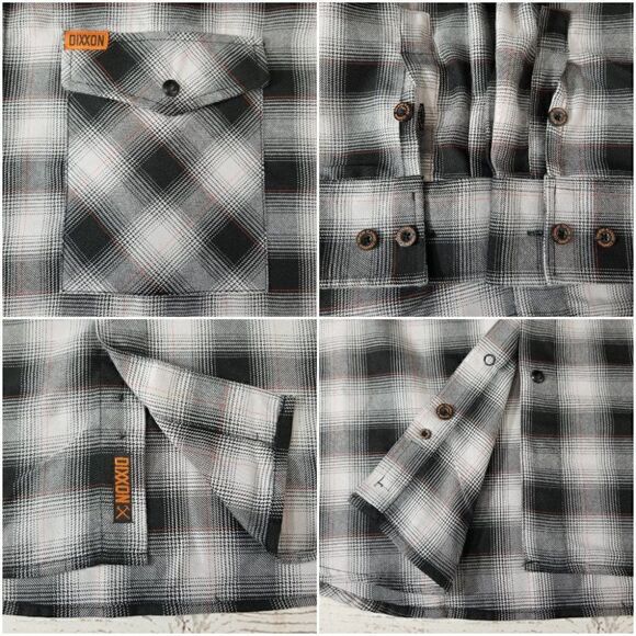 NWT Dixxon Flannel Co The Big Twin Limited Edition Mens 2XT Plaid LS Snap Shirt - Picture 8 of 12